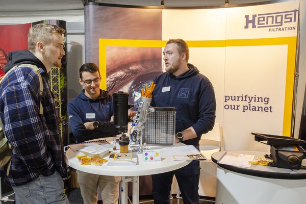 Hengst at the company day of the FH Münster in Steinfurt
