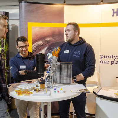 Hengst at the company day of the FH Münster in Steinfurt