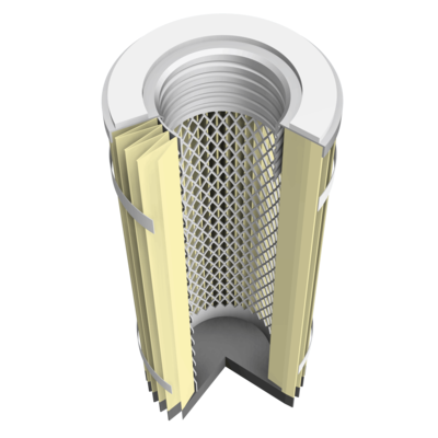CRDG Thread Filter with Star Bottom