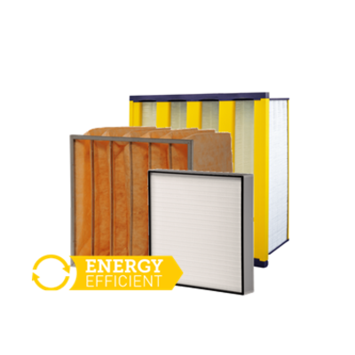 Energieeffiziente Luftfilter für RLT-Anlagen