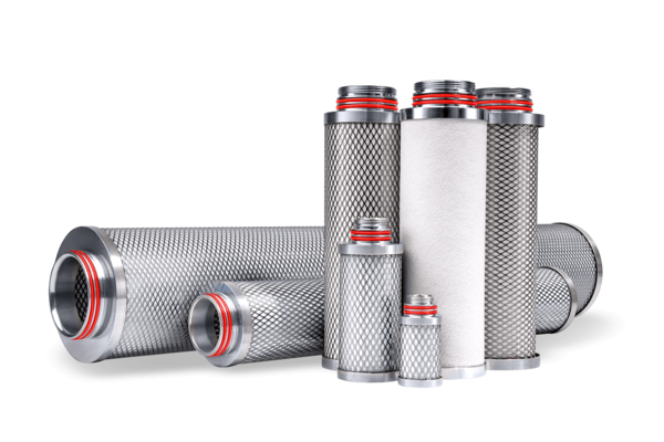 Compressed air and gas filters