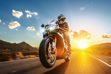 Oil and air filters for motorcycles