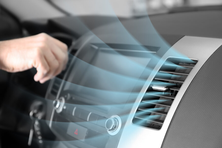 Electrified cabin air filter Blue.ion