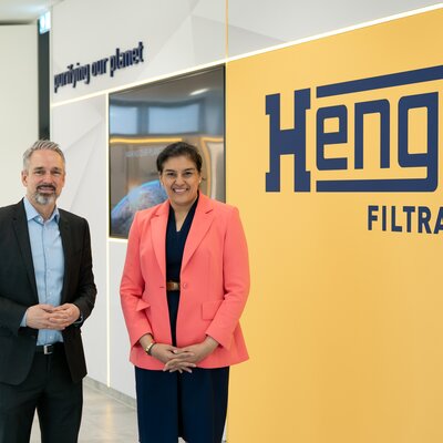 US Consul General Preeti V. Shah visits Hengst Filtration in Münster | Latest news | Hengst Filtration